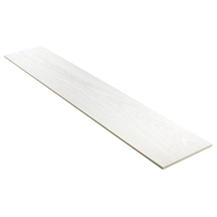 Bond Tile Sketchwood White 8 in. x 48 in. Matte Porcelain Floor and Wall Tile (5 Pieces 12.91 Sq. Ft. / Box), photo 3 of 13
