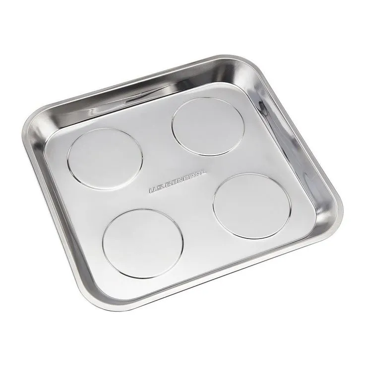 10-1/2 in. x 11-1/2 in. Magnetic Stainless Steel Parts Tray, photo 2 of 2