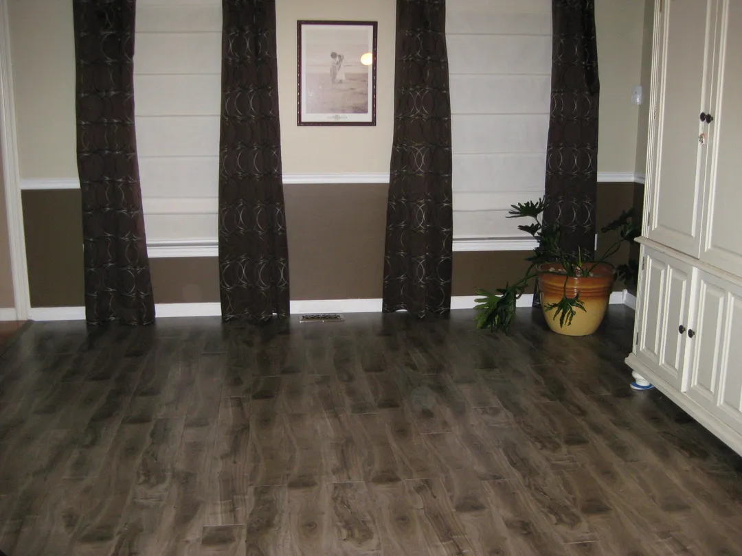 BuildDirect West Betawi Grey 12mm 48" X 5.75" Laminate Flooring (18.96sq. ft. per box), photo 7 of 10