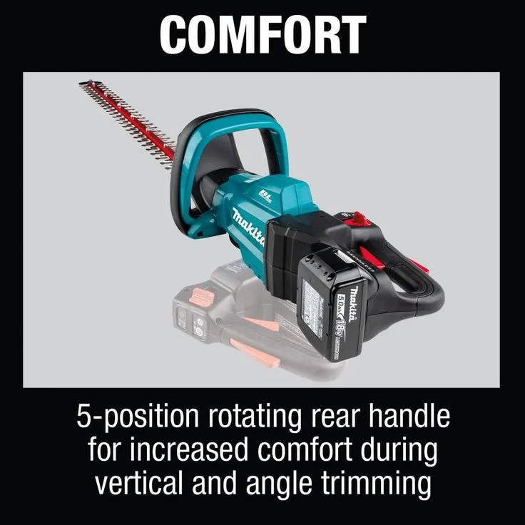 Makita 18-Volt LXT Lithium-Ion Brushless Cordless 30 in. Hedge Trimmer Kit (5.0 Ah), photo 9 of 9