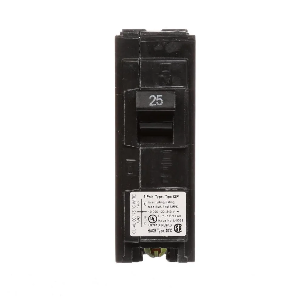 Siemens 20 Amp Single-Pole Type QP Circuit Breaker, photo 8 of 14