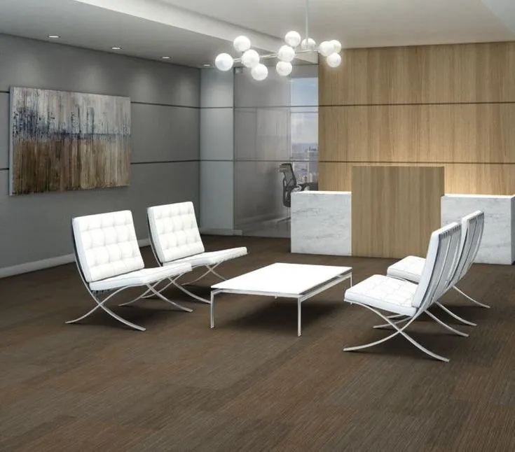 Shaw All Business 24-in x 24-in Front-page Textured Full Spread Adhesive Carpet Tile (79.99-sq ft), photo 8 of 8