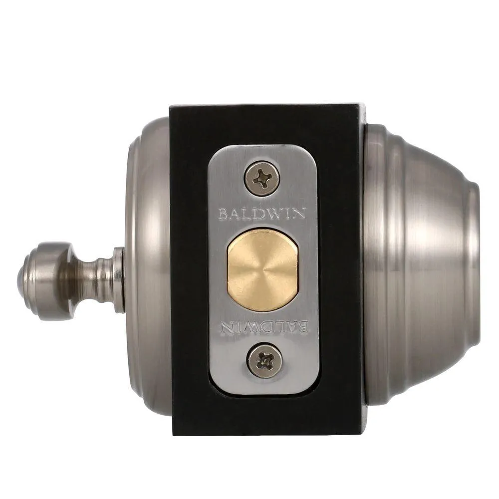 Kwikset Prestige Alcott Satin Nickel Exterior Entry Knob and Single Cylinder Deadbolt Combo Pack Featuring SmartKey Security, photo 2 of 5