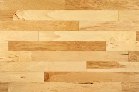 Hickory - Natural Hickory 1.5mm Thick RL X 5" Engineered Hardwood Flooring