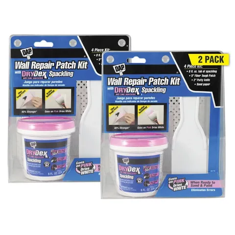 DryDex 8 oz. Wall Repair Patch Kit (2-Pack)