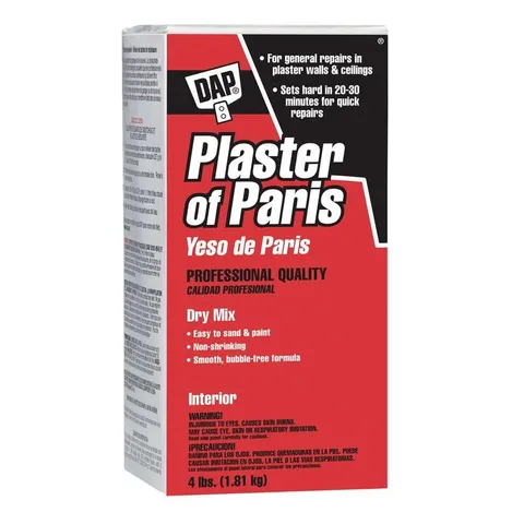 Plaster of Paris 4 lbs. White Dry Mix
