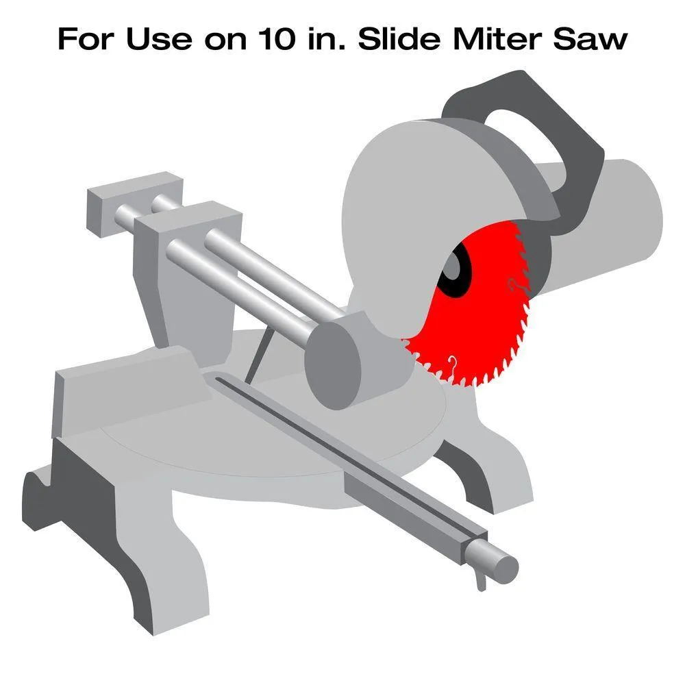 10 in. x 6-Teeth Polycrystalline Diamond (PCD) Tipped James Hardie/Fiber Cement Saw Blade, photo 4 of 16