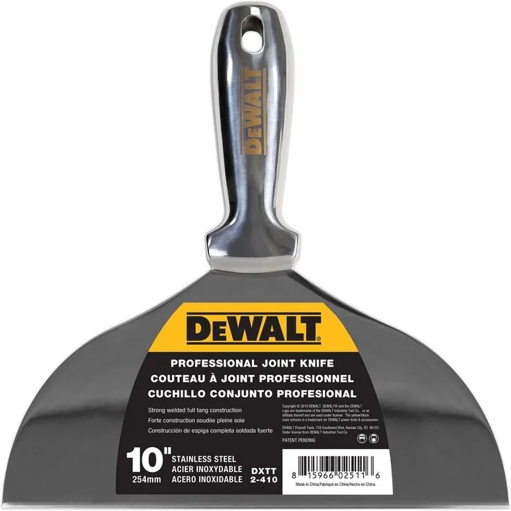 DEWALT 10 in. Welded Stainless Steel Joint Knife, photo 3 of 3