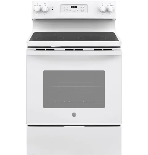 30-in Smooth Surface 4 Elements 5.3-cu ft Self-Cleaning Freestanding Electric Range