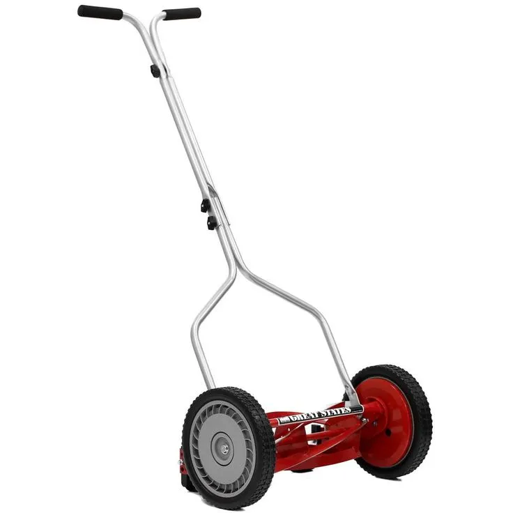 Great States 14 in. Manual Push Walk-Behind Non-Electric Reel Lawn Mower, photo 2 of 7