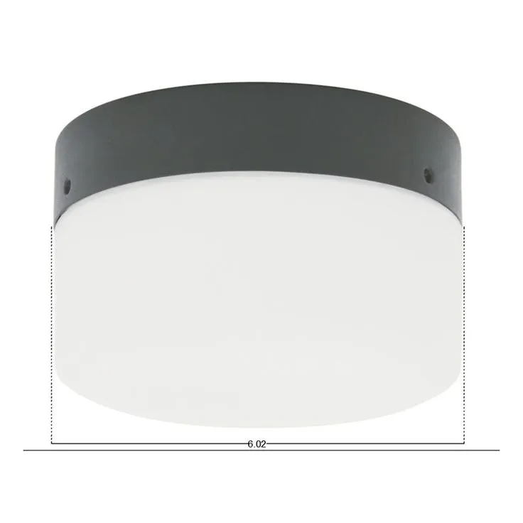 Lucci Airfusion Climate Charcoal Glass Ceiling Fan Light Kit, photo 3 of 6