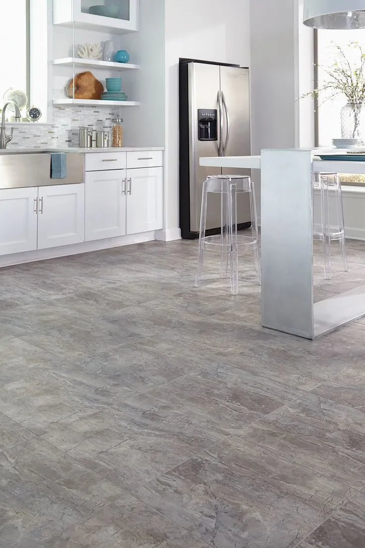 Style Selections 18-in x 18-in Groutable Castaway Peel and Stick Luxury Vinyl Tile, photo 4 of 8