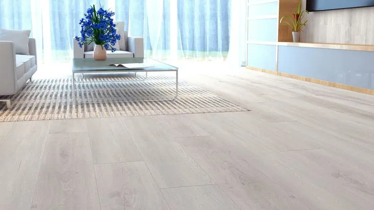 CALI Longboards Salty Strand White 20-mil x 9-in W x 70-in L Waterproof Interlocking Luxury Vinyl Plank Flooring (26.62-sq ft/ Carton), photo 9 of 11