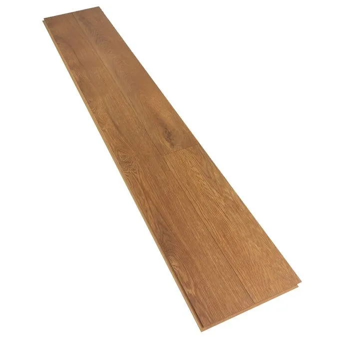 Style Selections Acorn Oak 8-mm T x 8-in W x 48-in L Wood Plank Laminate Flooring (21.26-sq ft / Carton), photo 6 of 9