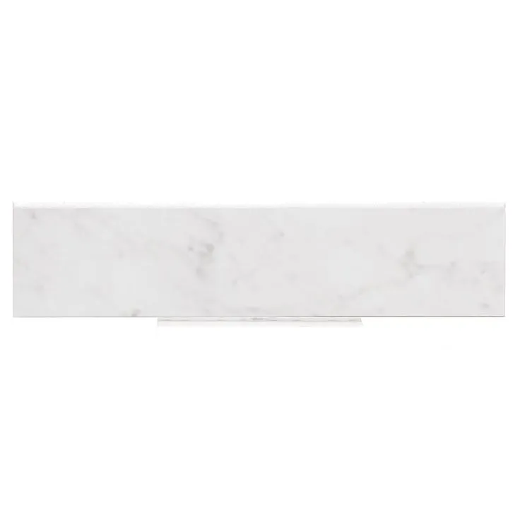Style Selections Futuro White Porcelain Bullnose Tile (3-in x 12-in), photo 7 of 8