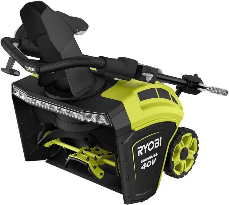 RYOBI 21 in. 40-Volt Brushless Cordless Electric Snow Blower with Two 5.0 Ah Batteries and Charger Included, photo 4 of 8