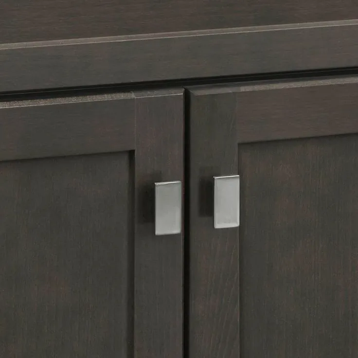 Style Selections Drayden 24-in Heirloom Single Sink Bathroom Vanity with White Cultured Marble Top, photo 8 of 8