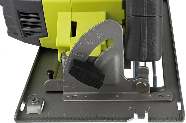 RYOBI 18-Volt ONE+ Cordless 6-1/2 in. Circular Saw with Lithium-Ion 2.0 Ah Battery and Dual Chemistry IntelliPort Charger, photo 3 of 8