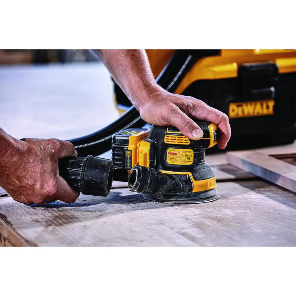 DEWALT 20-Volt MAX Li-Ion Cordless Brushless Jigsaw(Tool-Only) w/ Bonus 5 in. Sander(Tool-Only), Battery 5Ah(2), Charger & Bag, photo 12 of 14