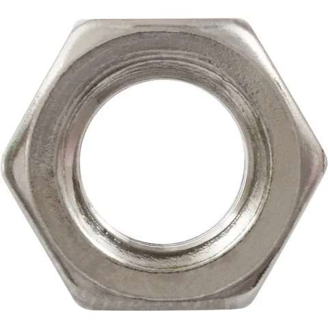 Stainless Steel USS Hex Nuts 3/8"-16 (100-Pack)
