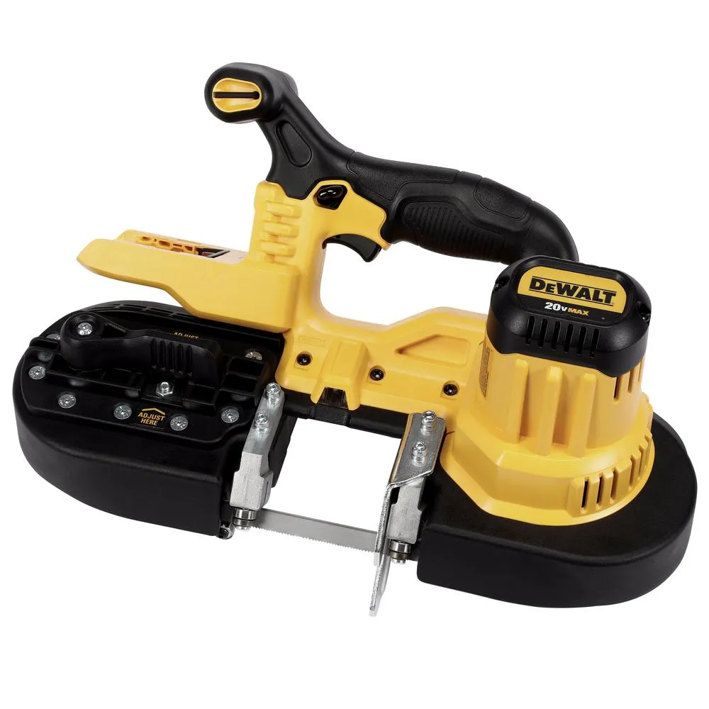 DEWALT 20-Volt MAX Lithium-Ion 32.875 in. Cordless Band Saw Kit with Bonus 20-Volt MAX Lithium-Ion Premium Battery Pack, photo 6 of 12
