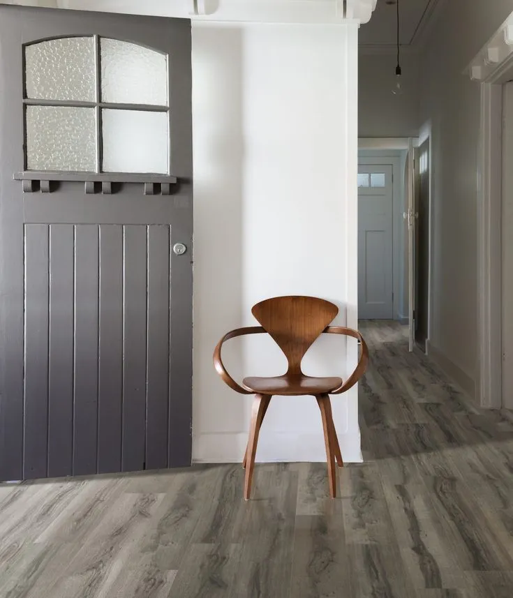 CALI Longboards Tidepool Lagoon Gray 20-mil x 9-in W x 70-4/5-in L Waterproof Interlocking Luxury Vinyl Plank Flooring (26.62-sq ft/ Carton), photo 6 of 9