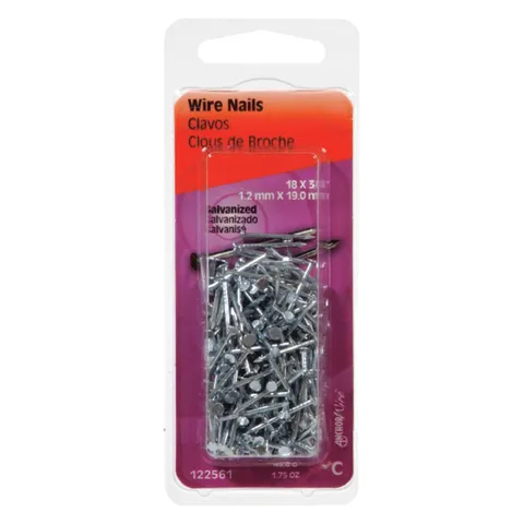 7/8 in. Wire Galvanized Nails, Flat Head