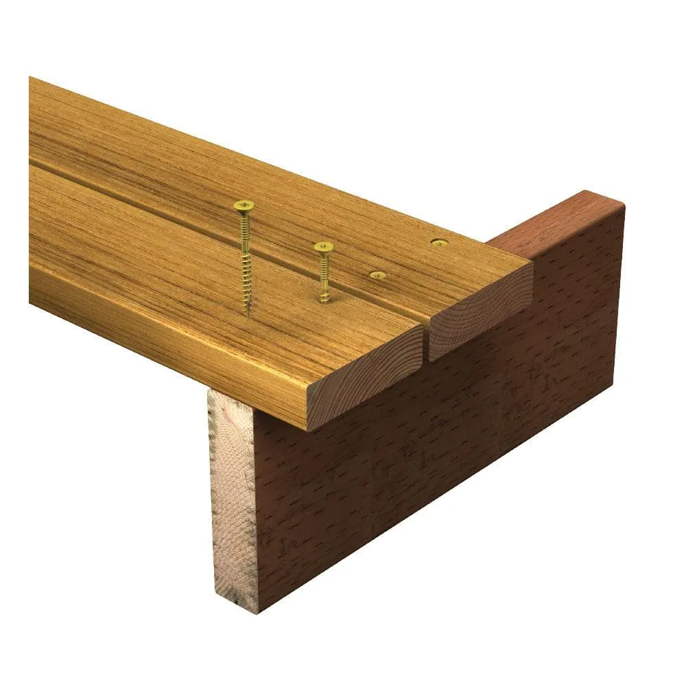 Grabber #10 x 3 in. UltraPro LOX 2 Drive, Flat Scavenger II Head, GrabberGard Gold, Exterior Wood Screws (5 lb. box), photo 12 of 12