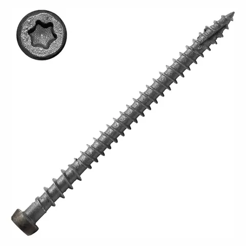 Star Drive Composite Deck Screws, 75-Pack