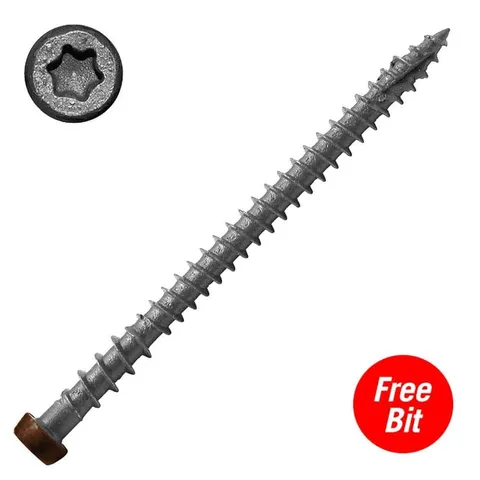Composite Deck Screws - Mountain Cedar