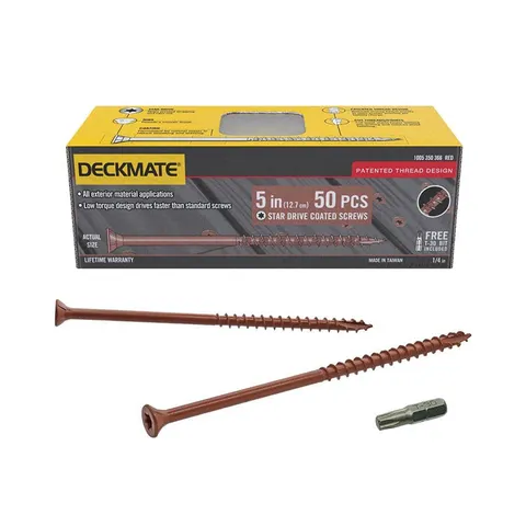 5 in. Star Flat-Head Deck Screws