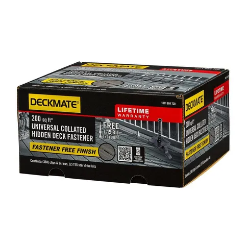 Universal Collated Hidden Deck Fasteners