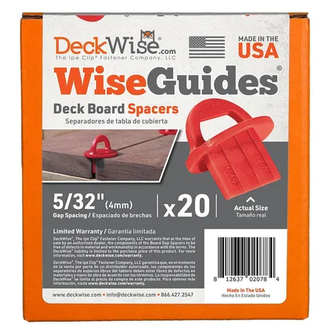 WiseGuides 5/32 Inch Deck Board Spacer