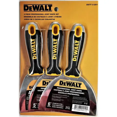4in., 5in., and 6in. Stainless steel Joint Knives (1-Piece, 3-Pack)