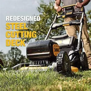 DEWALT 20V MAX 21 in. Brushless Cordless Battery Powered Push Lawn Mower Kit with (2) 10 Ah Batteries and Chargers, photo 6 of 10