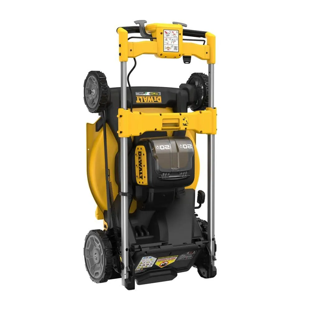 DEWALT 20V MAX 21 in. Brushless Cordless Battery Powered Self Propelled Lawn Mower Kit with (2) 10 Ah Batteries and Chargers, photo 5 of 13