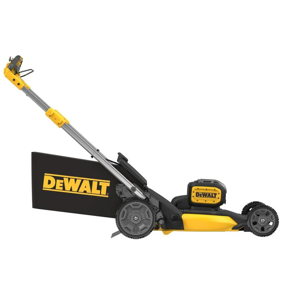 DEWALT 20V MAX 21 in. Brushless Cordless Battery Powered Self Propelled Lawn Mower Kit with (2) 10 Ah Batteries and Chargers, photo 6 of 13