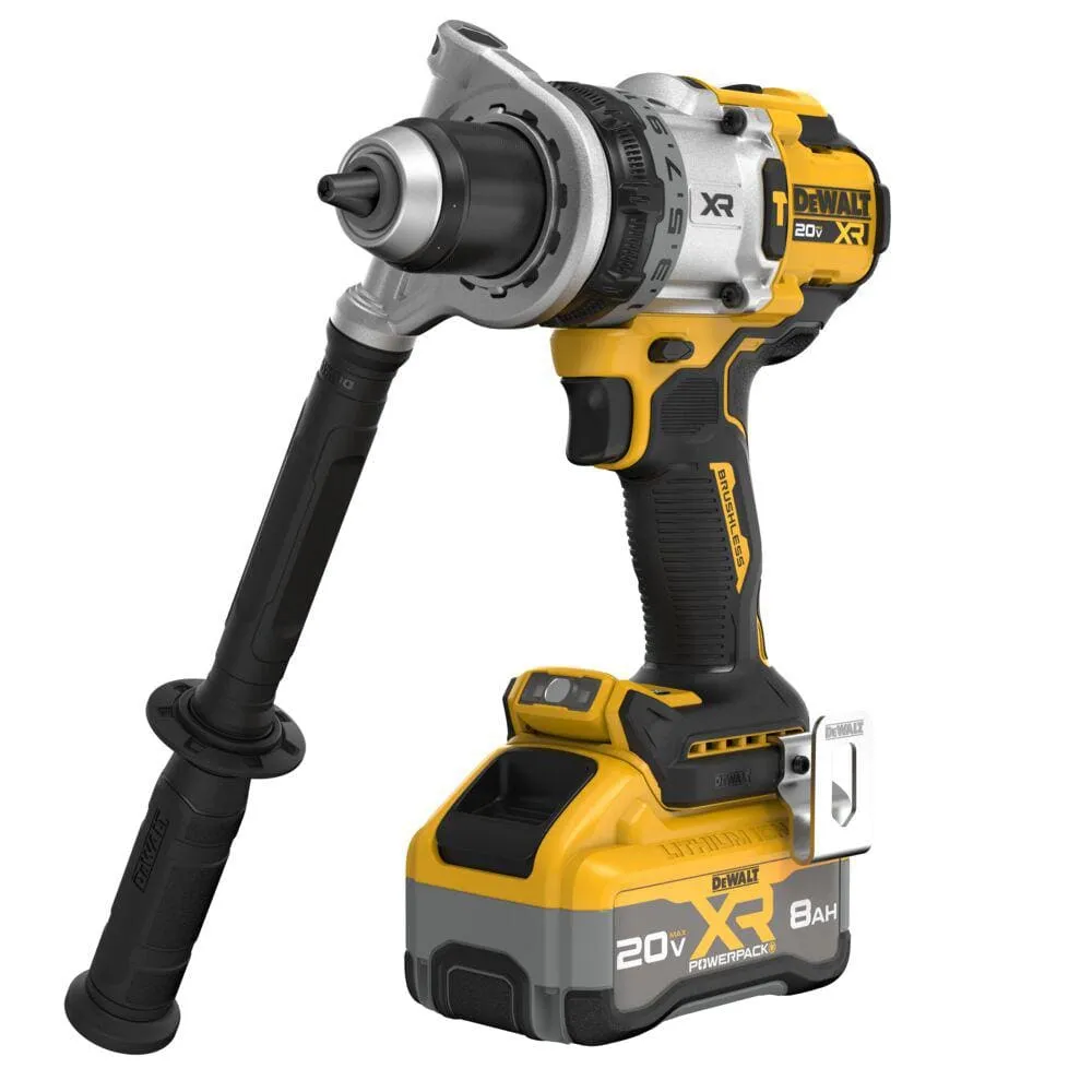 DEWALT 20V XR Lithium-Ion Cordless Hammer Drill Kit with 8.0 Ah Battery, Charger and Kit Bag, photo 5 of 15