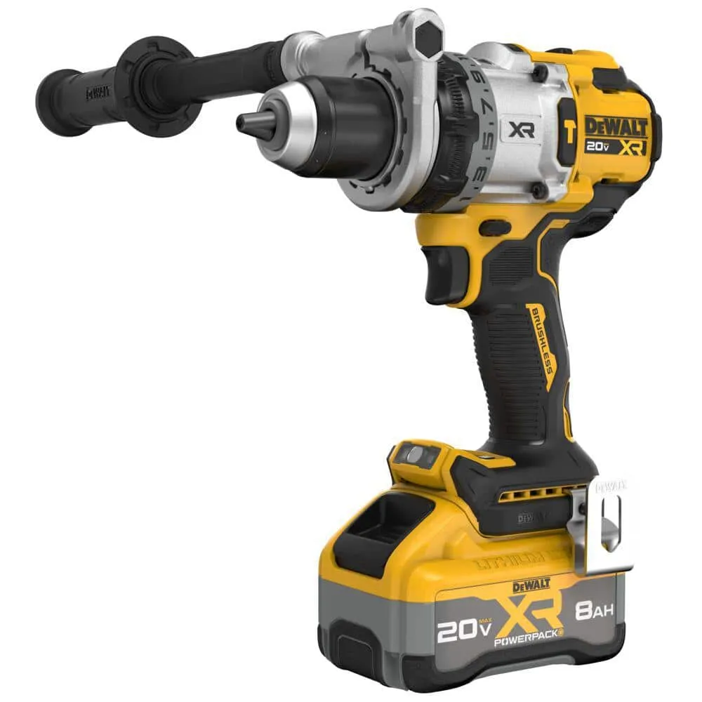 DEWALT 20V XR Lithium-Ion Cordless Hammer Drill Kit with 8.0 Ah Battery, Charger and Kit Bag, photo 6 of 15