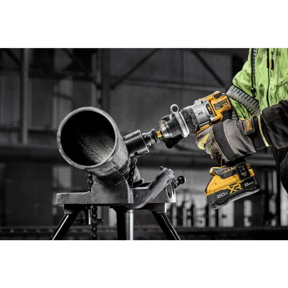 DEWALT 20V XR Lithium-Ion Cordless Hammer Drill Kit with (2) 8.0 Ah Battery, Charger and Kit Bag, photo 7 of 12