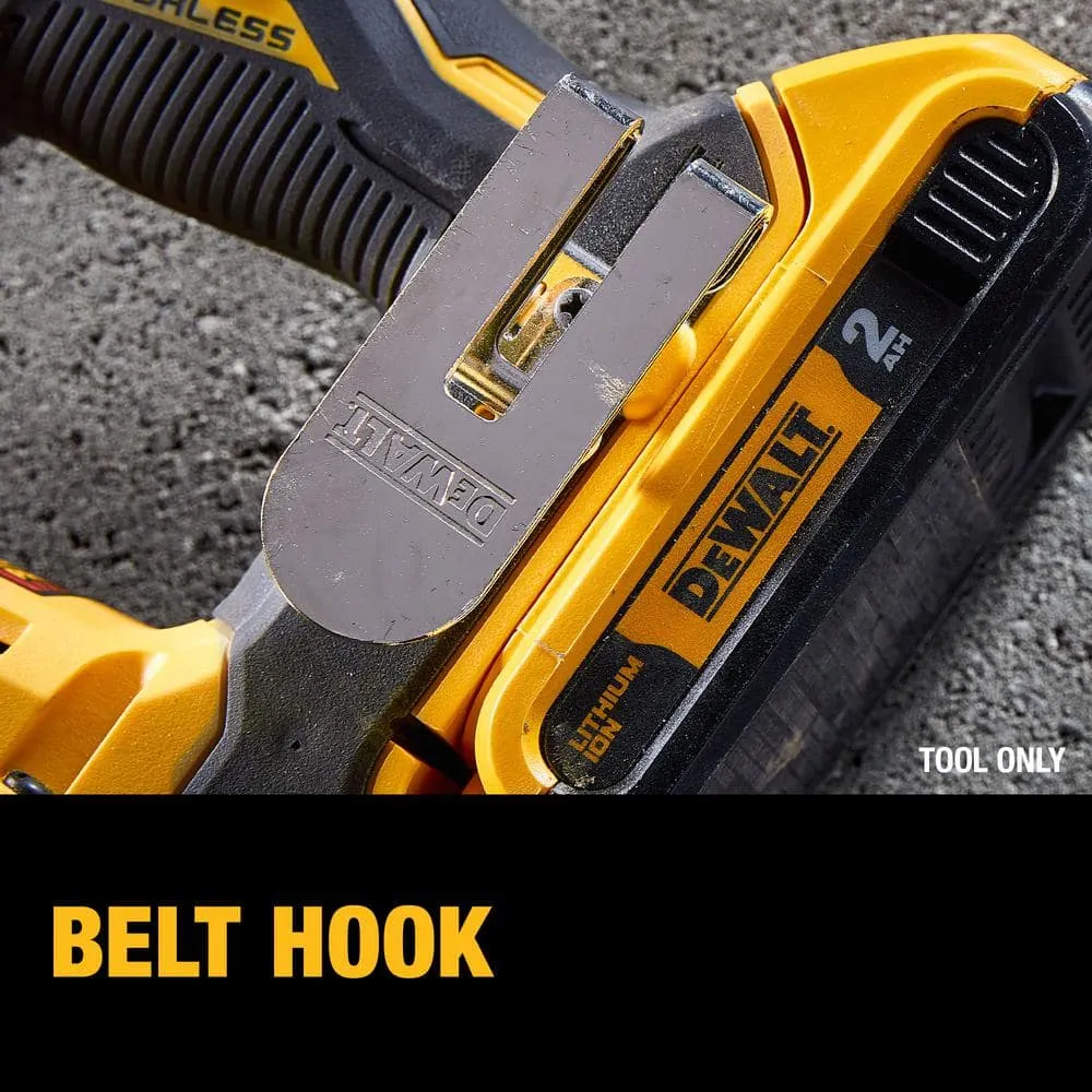 DEWALT 20V Lithium-Ion Cordless 3-Tool Combo Kit and 5/8 in. Hammer Drill with FLEXVOLT 9 Ah and 20V 6 Ah Batteries and Charger, photo 4 of 12
