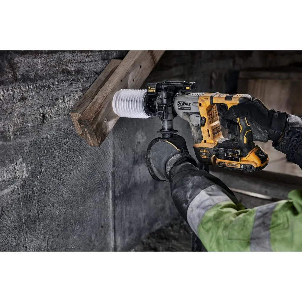 DEWALT 20V Lithium-Ion Cordless 3-Tool Combo Kit and 5/8 in. Hammer Drill with FLEXVOLT 9 Ah and 20V 6 Ah Batteries and Charger, photo 10 of 12
