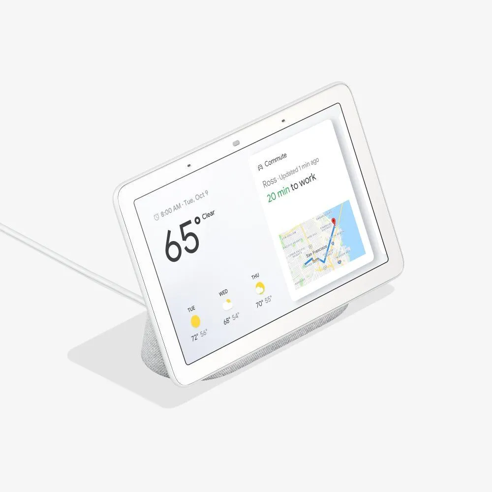 Nest Hub Chalk + Nest Learning Thermostat 3rd Gen in White, photo 4 of 20