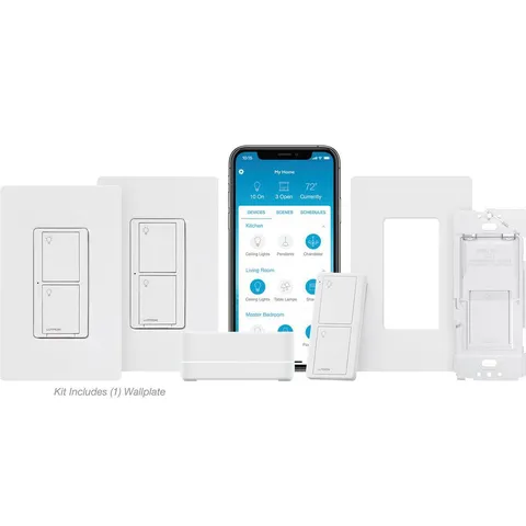 Caseta Deluxe Smart Switch Kit with Smart Bridge