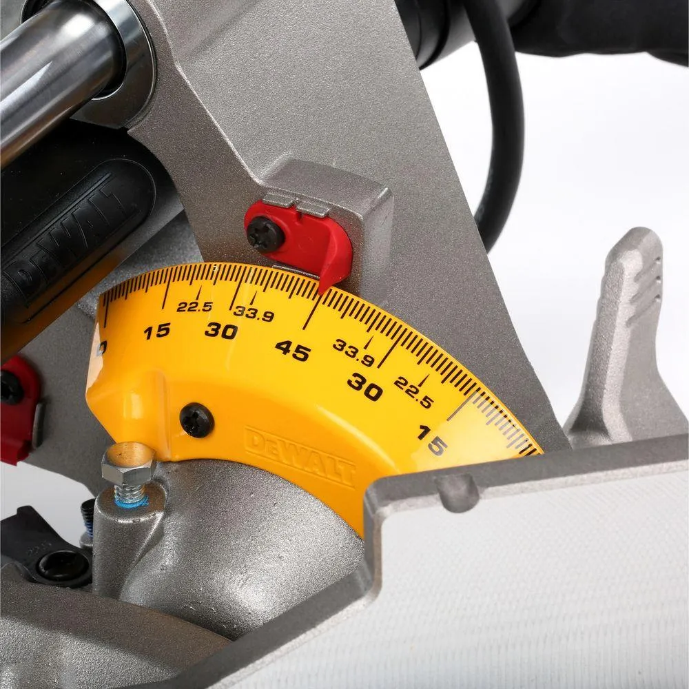 DEWALT 15 Amp Corded 12 in. Sliding Miter Saw with Bonus Heavy-Duty Miter Saw Stand, photo 5 of 14