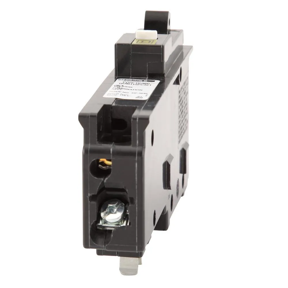 Schneider Electric Square D Homeline 20 Amp Single-Pole Plug-On Neutral Dual Function (CAFCI & GFCI) Circuit Breaker, HOM120PDFC, photo 2 of 23