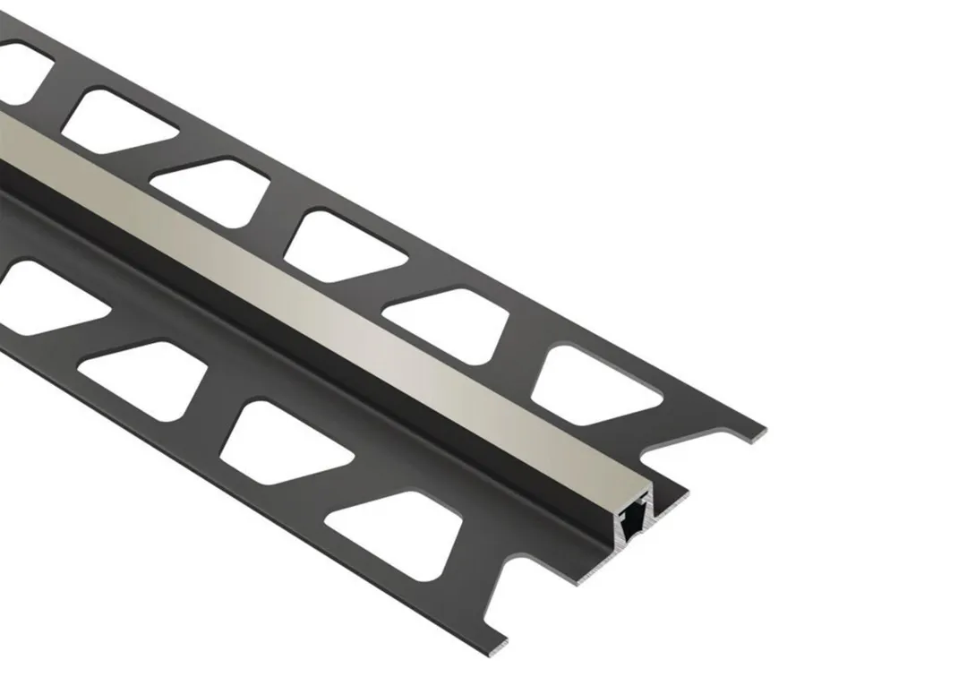 Schluter Systems DILEX-BWB 0.5-in W x 98.5-in L Grout Grey PVC Tile Edge Trim, photo 3 of 5