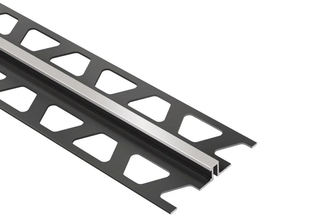 Schluter Systems DILEX-BWS 0.344-in W x 98.5-in L Stone Grey PVC Tile Edge Trim, photo 3 of 5