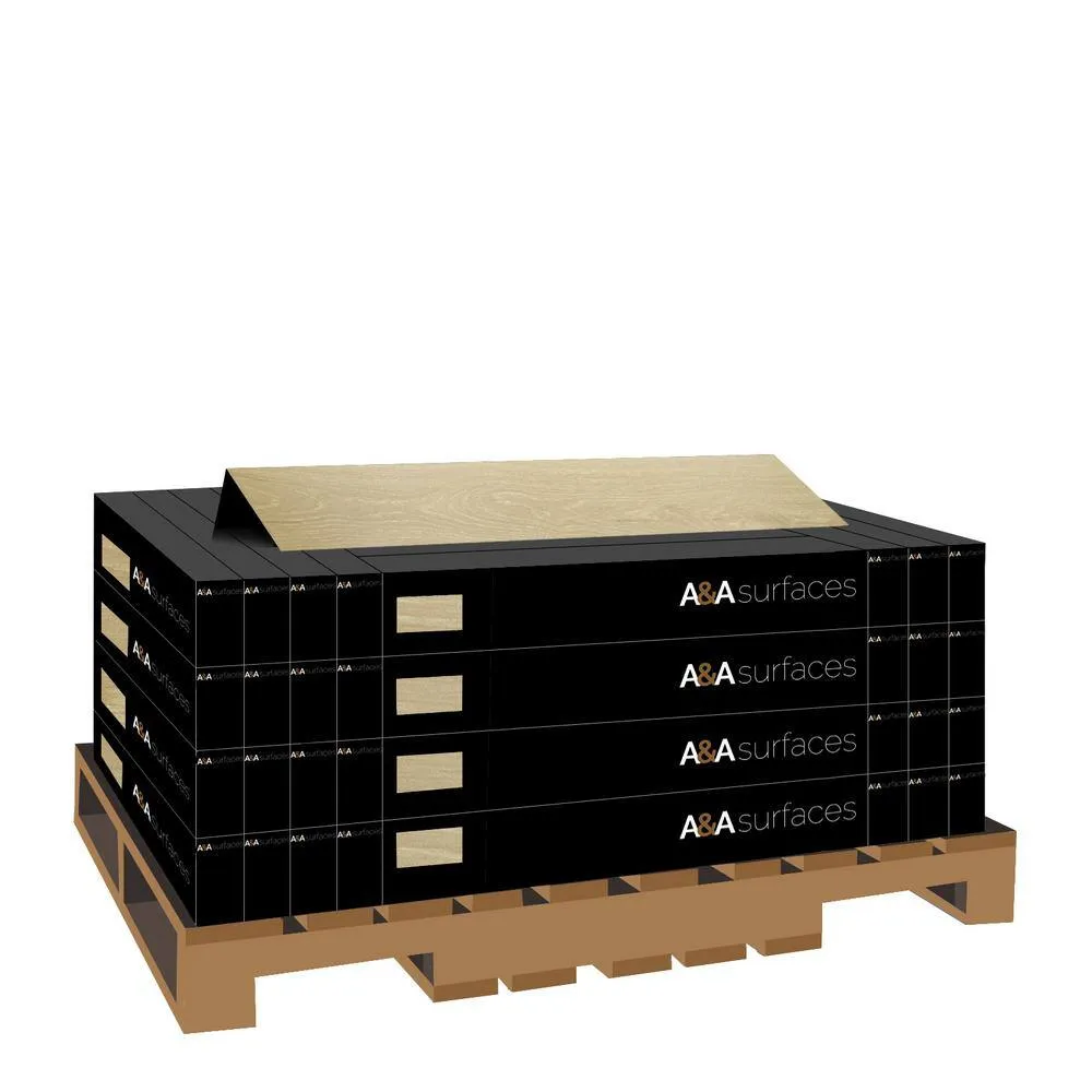 A&A Surfaces Woodridge Dorman Oak 0.28 in. x 6.5 in. Waterproof Wire Brushed Engineered Hardwood Flooring (1040.16 sq. ft./pallet), photo 5 of 9