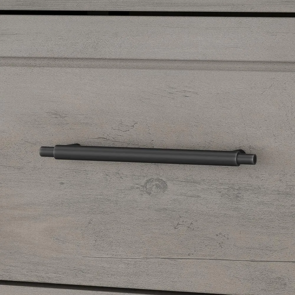 Bush Furniture Key West 31.89 in. W x 25 in. H Rectangular Particle Board Medicine Cabinet with Mirror in Driftwood Gray, photo 4 of 10